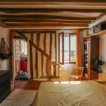 דירה Charming 40M With Terrace In Paris פריז